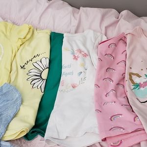 Girls tshirts/tops bundle